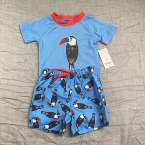 Outdoor Oasis 2 pc Set Baby Boys Short Set Size 9-12 Months NWT